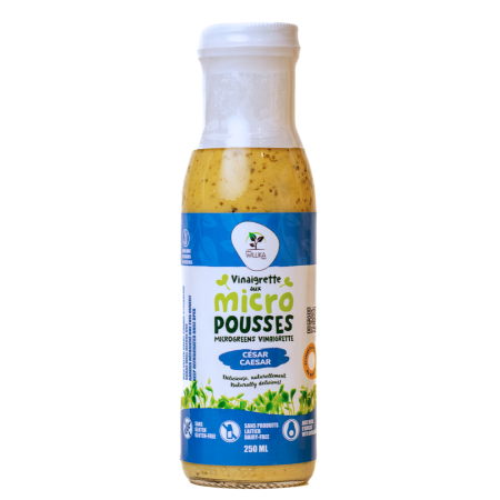 Vinaigrette aux micropousses -César
